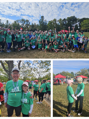 Team Gailblazers at the 2023 Walk to Defeat ALS